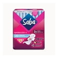thumbnail image 1 of Toallas femeninas Saba protección-v larga con alas flujo súper abundante 20 pzas, 1 of 5