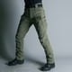 thumbnail image 5 of Pantalones casuales de concha para hombre, pantalones de hombro suave de vellón Fretch, pantalones para exteriores con vellón, cálidos e impermeables, 5 of 5