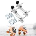 thumbnail image 6 of SunniMix 1 Pair Roller Skate Base Roller Skating Shoes Hardware Four Wheels Skate .35cm, 6 of 8