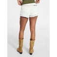 thumbnail image 3 of No Boundaries' Belted Ruffle Bloomer Shorts, 2.5" Inseam, Women's XXS-XXL, 3 of 5