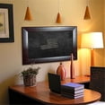 thumbnail image 1 of Rayne Mirrors B232472 American Made Espresso Leather Blackboard & Chalkboard, 29.75 x 77.75 in., 1 of 5