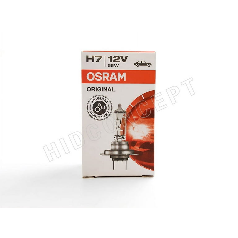 Lampada H7 12V 55W PX26d Osram Originale UV Filter 64210 Per Auto Moto Made  In Germany