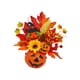 thumbnail image 4 of Calabaza artificial de arce, hojas de adorno, flores de Bacca, decoración de Halloween, calabaza de espuma para decoración del hogar en interiores y con, 4 of 8