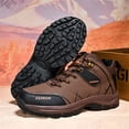 thumbnail image 3 of LASUDRAA Mens Hiking Shoes Waterproof Non-Slip Outdoor Trailing Boots Lightweight Comfortable Walking Shoes for Camping Hiking, 3 of 8