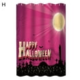 thumbnail image 3 of Shower Curtain Waterproof Quick Drying Decorative Fashionable Bathroom Bathing Curtain Halloween Decor Daily Use, 3 of 7