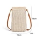 thumbnail image 2 of Bolso bandolera de paja, bolso de playa estilo 1, 2 of 5