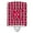 Crimson & White, variant on Caroline's Treasures CJ1067-NCNL Letter N Football Scarlet and Grey Ceramic Night Light, 6x4x3", multicolor