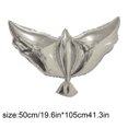 thumbnail image 2 of 40-Inch Peace Dove Foil Balloon, Giant Bird Shape for Wedding Funeral Memorial Release, Self-Sealing Helium Air Inflate, Reusable Ceremony Party Decoration, Write-On Surface, 1*Balloon, 1*Balloon, 2 of 2