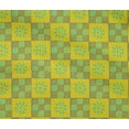 thumbnail image 4 of oneOone Cotton Flex Fabric Geometric & Floral Block Print Fabric By The Yard 40 Inch Wide, 4 of 4