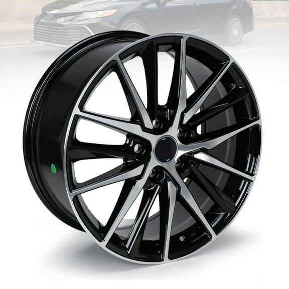 For Toyota Camry 2021 2022 2023 Wheel 18x8-inch Replacement Rim Black