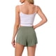 thumbnail image 3 of INSPIRAR CHIC Pantalones Cortos de Lounge para Mujeres en Paquete de 2, Cintura Alta, Ropa de Dormir Casual, Cómodos, Sólidos, Parte Inferior de Pijama M Verde+Verde, 3 of 6