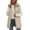 Beige, variant on Xdegoge Womens Long Quilted Vest Stand Collar Sleeveless Longline Puffer Jacket Diamond Pattern Zip Up Lightweight Fall Winter Casual Outerwear