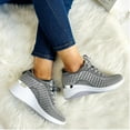 thumbnail image 3 of Ramiter Womens Sneakers Womens Canvas Shoes Casual Cute Sneakers Low Cut Lace up Fashion Comfortable for Walking,, 3 of 5
