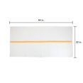 thumbnail image 4 of Toalla Arkwright blanca para baño y gimnasio 100% algodón 22 x 44 cm - paquete de 6, 4 of 7