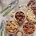 thumbnail image 4 of Cascanueces, Cascanueces Cascanueces Cascanueces De Acero Inoxidable Cascanueces Cascanueces De Metal, Para Nueces, Nueces, Avellanas, Almendras, Nueces De Brasil U Otras Nueces, 4 of 5