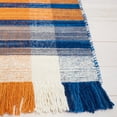 thumbnail image 4 of SAFAVIEH Striped Kilim STK702P Orange / Blue Rug, 4 of 7