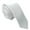 White, variant on Mens Solid Color Skinny Necktie Slim Formal Tie for Wedding and Business
