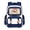 Z49-Dark Blue, variant on FUZHIQ Cartoon Patchwork School Backpack for 3rd 4th 5th 6th Grade Reflective Strip Ergonomic Back Cushion Multi Pocket Bookbag Back to School, Black