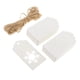 thumbnail image 5 of 100 etiquetas de papel para regalo, etiquetas con hilo, precio de papel Blanco, 5 of 6