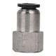 thumbnail image 3 of Female Straight Pneumatic Connecter Straight Pneumatic Quick Fitting Air Line Connector6-M5, 3 of 4