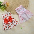 thumbnail image 3 of Walbest Pet Dress Sleeveless Soft Floral Print Small Dog Cat Clothing for XS-XL Puppy Kitten, 3 of 7