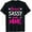Black-2, variant on Sweet Sassy and Nine Hearty and Funky 9th Birthday Graphic T shirt Unisex Tee