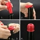 thumbnail image 5 of ¡Rebajado! Tapones de vino iZZZHH para botellas de vino. Tapón reutilizable para botellas de vino espumoso. Sellador de vino para botellas de vino. Tapón de silicona para botellas de vino. Tapón para, 5 of 7