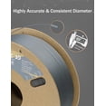 thumbnail image 3 of Filamento DURAMIC 3D PLA+ 1,75 mm 1 kg plateado, 3 of 7