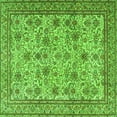 thumbnail image 1 of Ahgly Company Indoor Square Persian Green Traditional Area Rugs, 3' Square, 1 of 1
