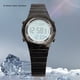 thumbnail image 3 of Roloj Electrónico para Hombres Multifuncionales, Resistente al Agua, Deportes Al Aire Libre, LED Digital de Pantalla, Reloj de Pulsera de Acero para Hombres inoxidables, Mujeres, Mujeres,, 3 of 7