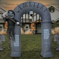thumbnail image 3 of 12 ft. Inflatable Halloween Ghost Arch, 7 White LED Lights, 3 of 4