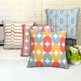 thumbnail image 2 of Cushion Throw Cover Soft Texture Dustproof Polyester Geometric Printed Pillowcase Household Supplies, 2 of 7