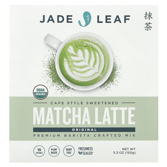 Jade Leaf Cafe Style Sweetened Original Matcha Latte Mix 5.3 oz