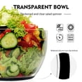 thumbnail image 4 of Secador de lechuga Salad Spinner Ourokhome, 6.3 L, con botón de freno, 4 of 6