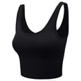thumbnail image 3 of Women's Sleeveless Racerback Crop Tank Top Camisole Backless Scoop Neck Shirts 2024, 3 of 5