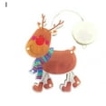 thumbnail image 1 of CNKOO Window Silhouette Light LED Christmas Patterns Integrated Lighted Christmas Window Santa Claus Decoration for Home Use, 1 of 11