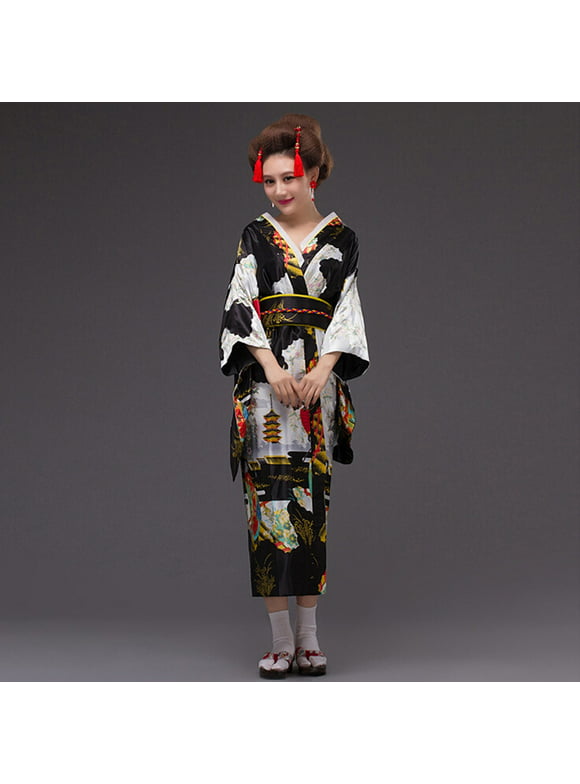 Japanese Woman Traditional Dress