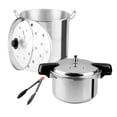 thumbnail image 2 of Juego de Cocina Olla Express de 11 lts con Vaporera de 34cm Ekco gris Grande, 2 of 15