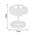 thumbnail image 3 of Efavormart 60 Pcs 2'' CLEAR Favor Dessert Cups For Wedding Party Decoration, 3 of 11