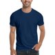 thumbnail image 2 of Camiseta lisa de cuello redondo ultrasuave para hombre: camiseta básica sostenible y transpirable para uso informal y deportivo, 2 of 4