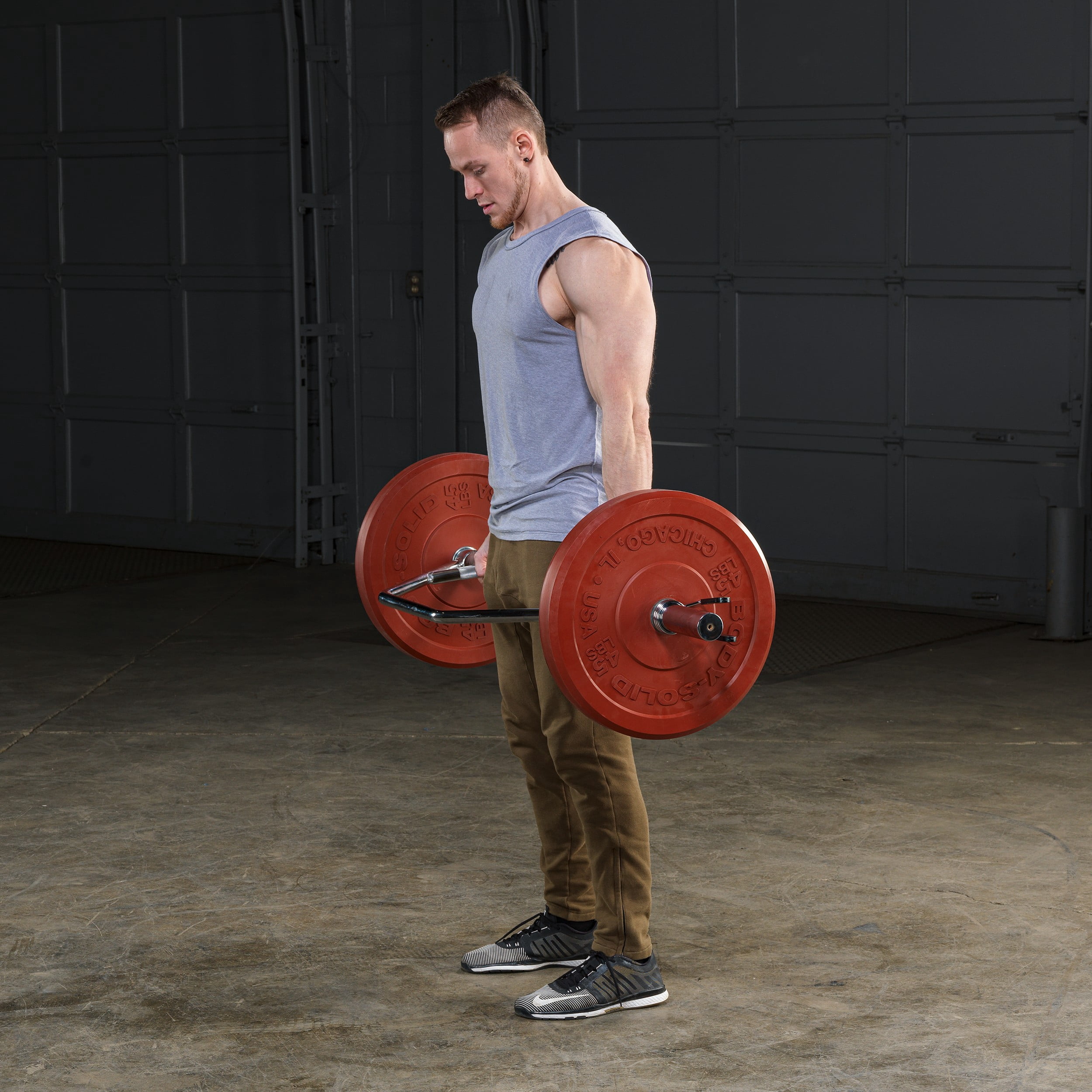 OTB50 Olympic Shrug Bar
