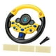 thumbnail image 2 of Volante de juguete para niños, controlador de conducción simulado, volante portátil, juego de coche para niños, juguete con sonido para niños pequeños Amarillo, 2 of 8