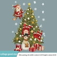 thumbnail image 1 of Pegatinas de Papá Noel para Skateboarding, decoración navideña, calcomanías de vidrio para ventana, árbol de Navidad, decoración del hogar, 1 of 3