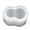 L, variant on 3D Peanut Shaped Silicone Mold For Creative Dessert Preparation Mousses Cake Mould Chocolate Bakewares