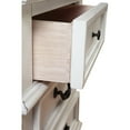 thumbnail image 5 of American Woodcrafters Stonebrook 7-Drawer Antique White Wood Dresser, 5 of 5