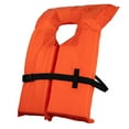 thumbnail image 2 of Bluestorm Type II Adult Universal Foam Life Jacket - Orange [BS-T2-24-ORG-U], 2 of 3