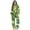 Four Leaf Clover Green, variant on SCRAWLGOD Flower Leaf Print Beige Women's 2 Piece Outfits Lounge Set Loose Fit Turtleneck Sweatshirt Wide Leg Sweatpants Set Sweatsuit Comfortable Tracksuit, XS