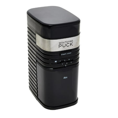 

Wolfgang Puck 12-Cup Burr Mill Coffee Grinder Black