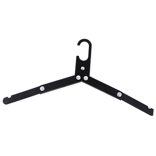 Percha plegable de viaje, percha de viaje diseño plegable percha de ropa plegable percha portátil rendimiento lleno de energía