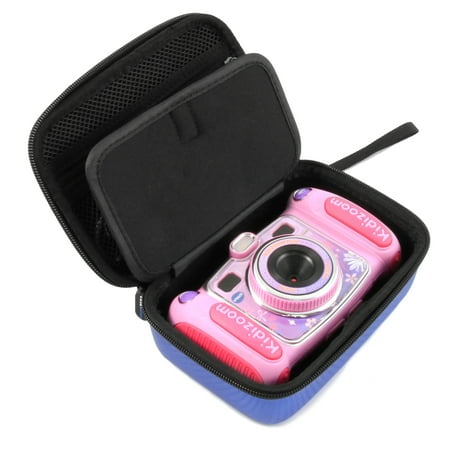 BLUE Kid Camera Case For VTech Kidizoom Camera PIX and Duo Selfie Camera - CASE ONLY